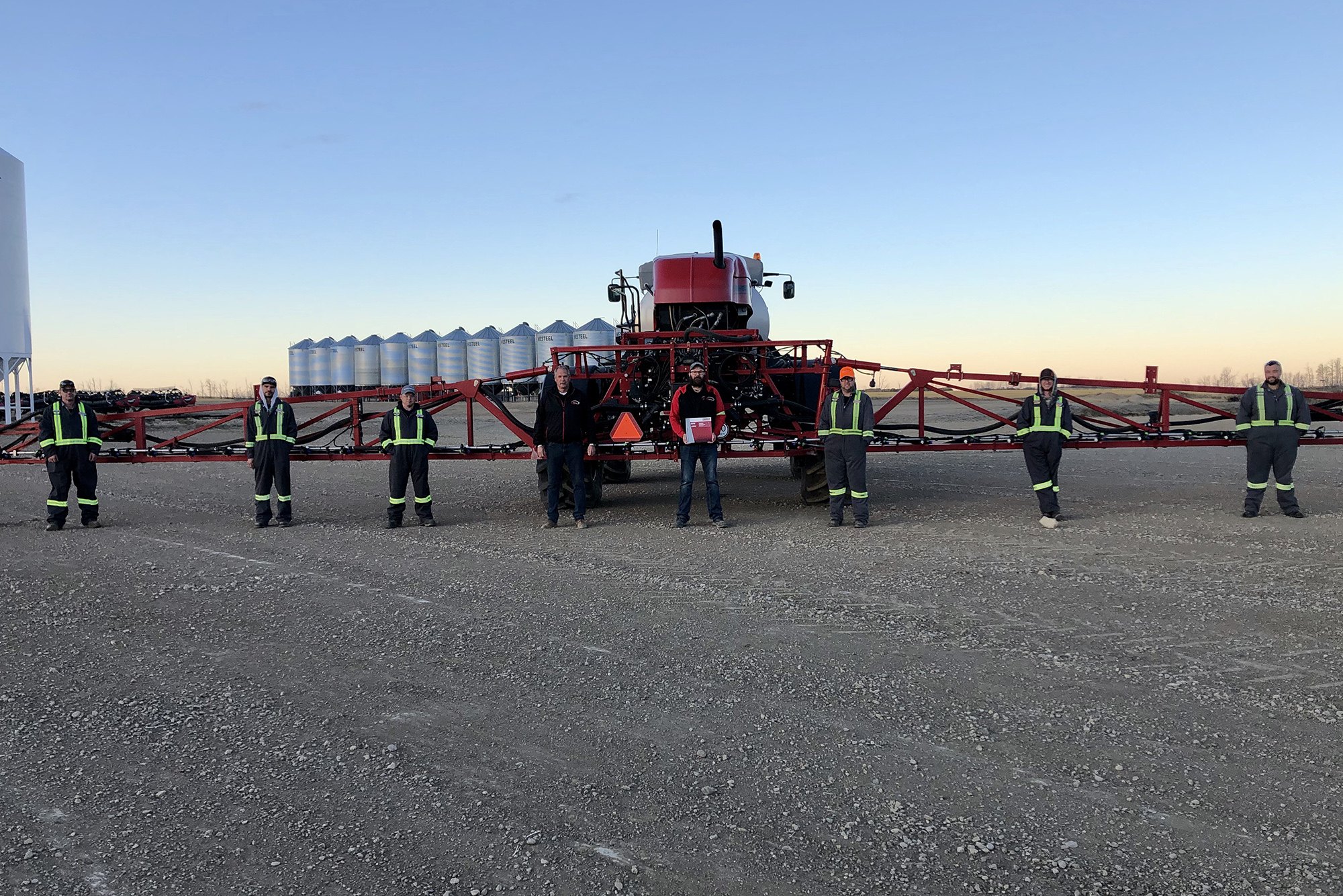 Case IH Pinnacle Service Award for Raymore